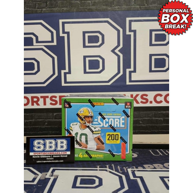  2025 Panini Score Football Hobby Box (Personal Box) Football